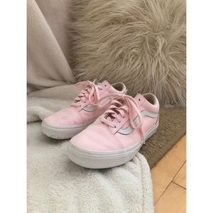 Vans Baby Pink Nubuck Old Skool
